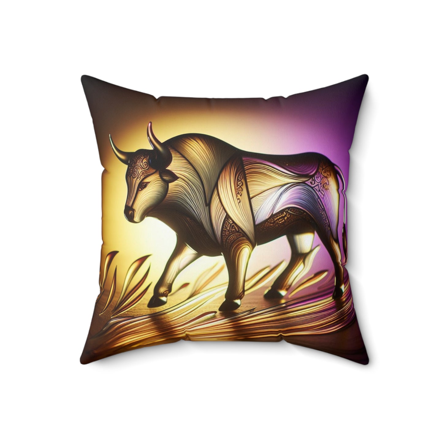 Ethereal Elegance - Taurus - Taurus Ethereal Elegance Pillow - 27.10