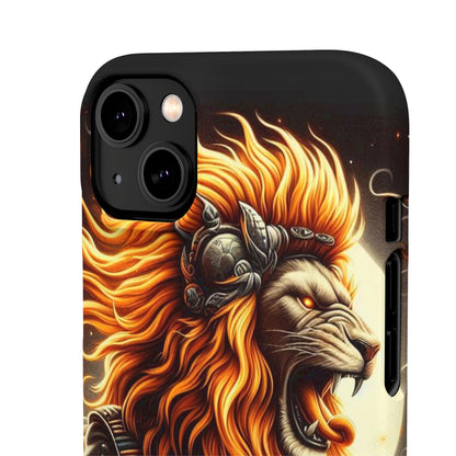 Fiery Roar Guitar Case: Leo - The Zodiac Rock Edition - 45