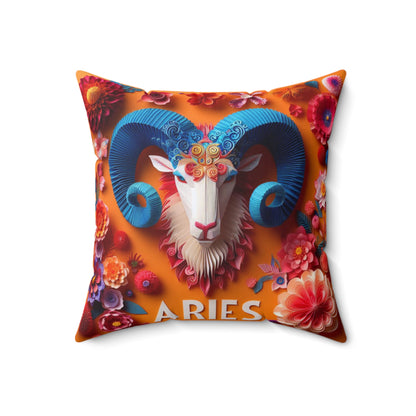Quilled Zodiac - Aries - Aries Quilled Zodiac Pillow - 16