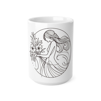 Astral Minimalism - Virgo - Virgo Astral Minimalism Mug - 53.10