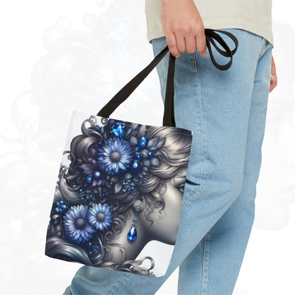 Astrological Blossoms and Crystals - Virgo - Pure Perfection Tote Bag - 50