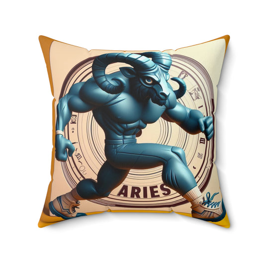 Urban Zodiac - Aries - Aries Urban Vinyl Pillow - 47