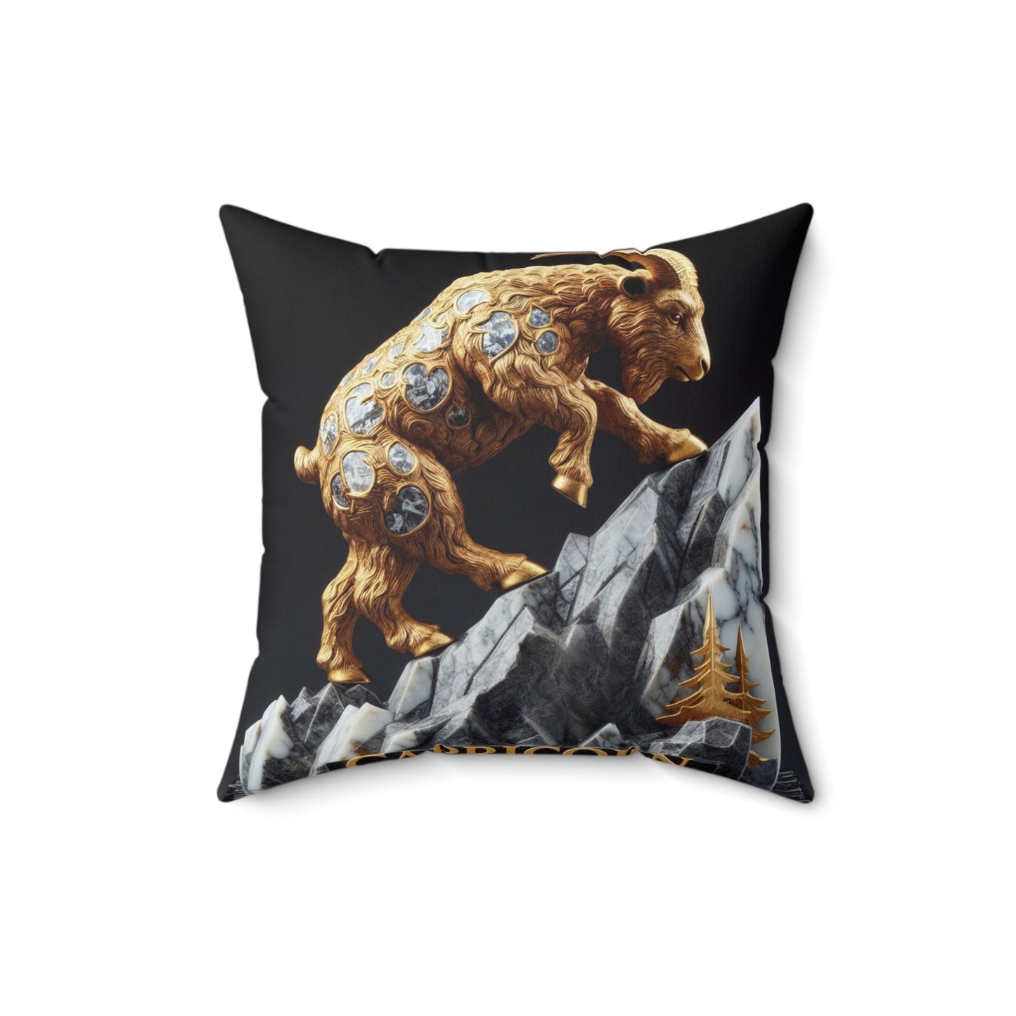 Marble Elegance - Capricorn - Capricorn Marble Elegance Pillow - 43