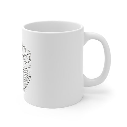Astral Minimalism - Sagittarius - Sagittarius Astral Minimalism Mug - 53.10
