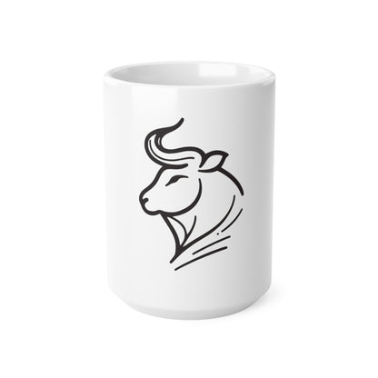Astral Minimalism - Taurus - Taurus Astral Minimalism Mug - 53.10