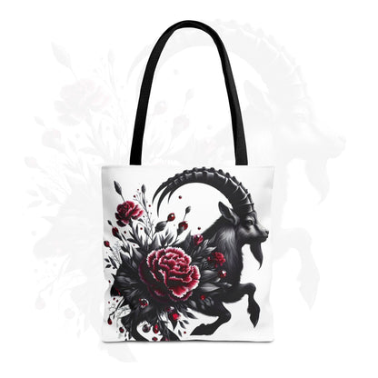 Astrological Blossoms and Crystals - Capricorn - Visionary Insight Tote Bag - 50