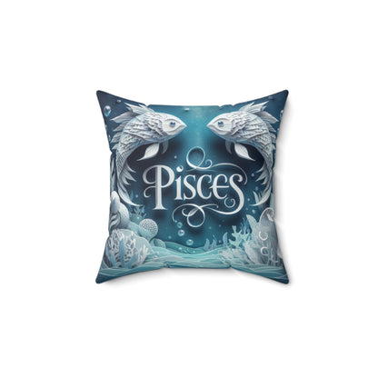 Quilled Zodiac - Pisces - Pisces Quilled Zodiac Pillow - 16