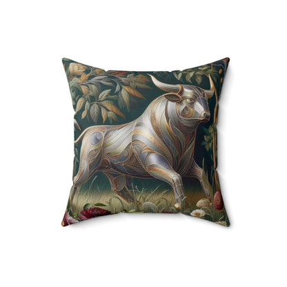 Majestic Ornamentals - Taurus - Taurus Majestic Ornamentals Pillow - 37.2