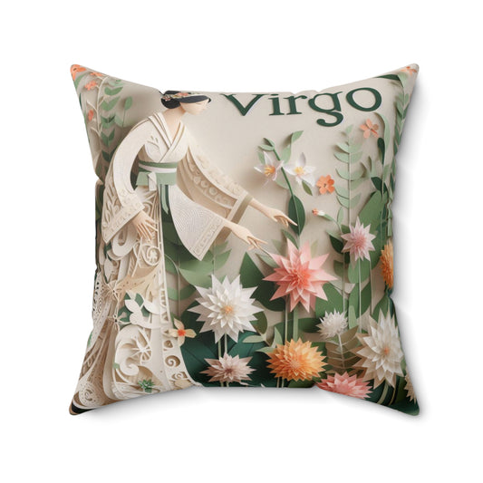 Quilled Zodiac - Virgo - Virgo Quilled Zodiac Pillow - 16