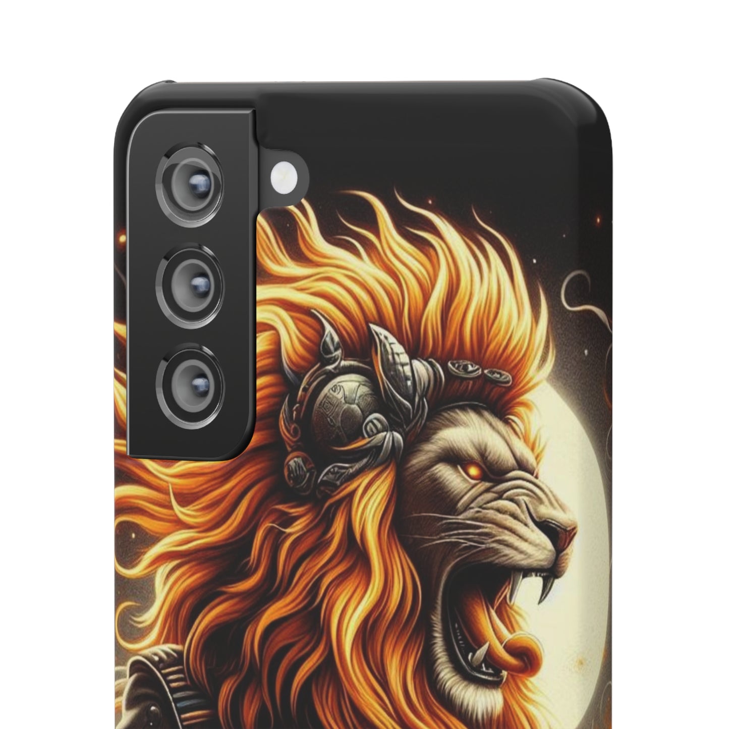 Fiery Roar Guitar Case: Leo - The Zodiac Rock Edition - 45