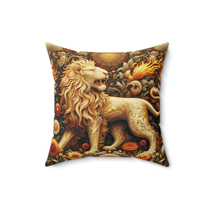 Majestic Ornamentals - Leo - Leo Majestic Ornamentals Pillow - 37.2