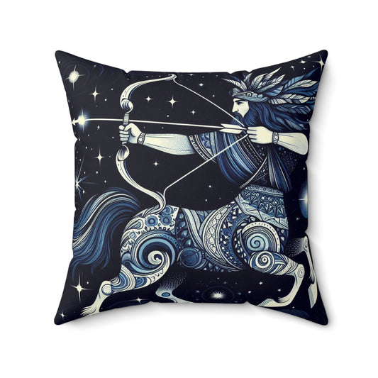 Majestic Ornamentals - Sagittarius - Sagittarius Majestic Ornamentals Pillow - 37.2