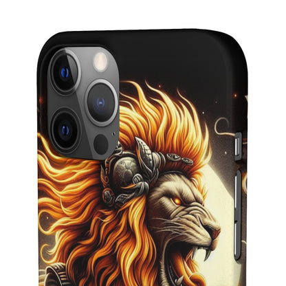 Fiery Roar Guitar Case: Leo - The Zodiac Rock Edition - 45