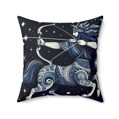 Majestic Ornamentals - Sagittarius - Sagittarius Majestic Ornamentals Pillow - 37.2
