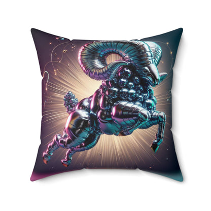 Cosmic Balloon Zodiac - Aries - Foil Brilliance Pillow - 0