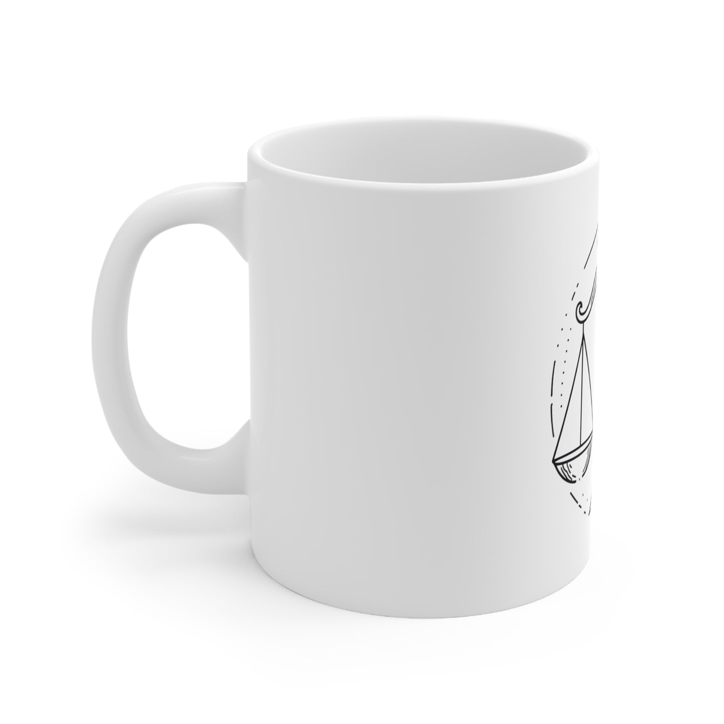 Astral Minimalism - Libra - Libra Astral Minimalism Mug - 53.10