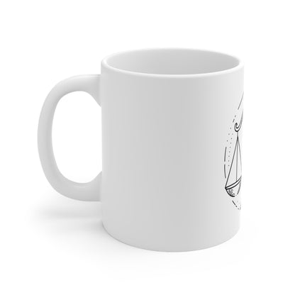 Astral Minimalism - Libra - Libra Astral Minimalism Mug - 53.10
