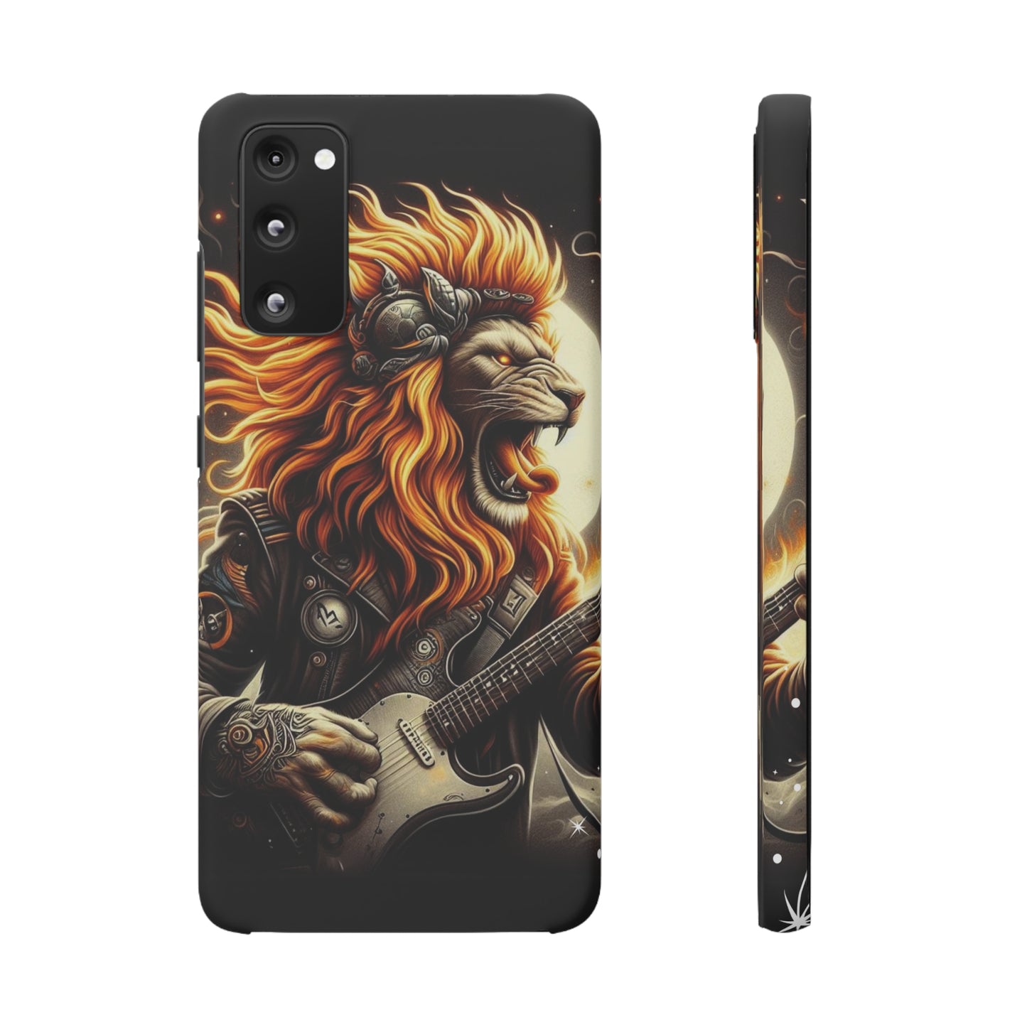 Fiery Roar Guitar Case: Leo - The Zodiac Rock Edition - 45