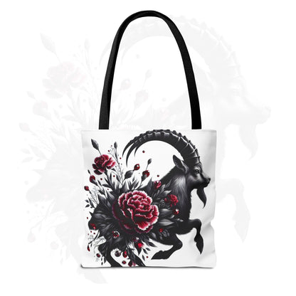 Astrological Blossoms and Crystals - Capricorn - Visionary Insight Tote Bag - 50