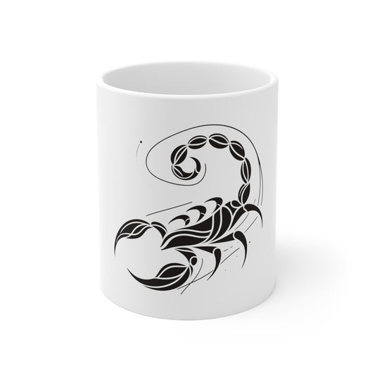 Zodiac Doodles - Scorpio - Scorpio Zodiac Doodles Mug - 53.30