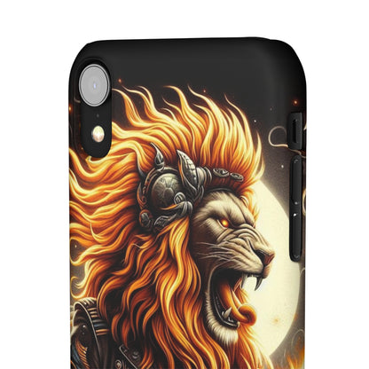 Fiery Roar Guitar Case: Leo - The Zodiac Rock Edition - 45