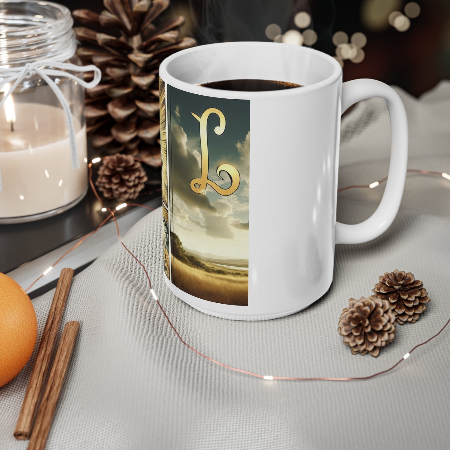 Cosmic Bloom - Leo - Leo Cosmic Bloom Mug - 30