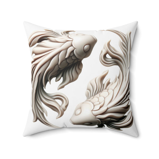 Modern Vinyl Zodiac - Pisces - Pisces Modern Vinyl Zodiac Pillow - 21