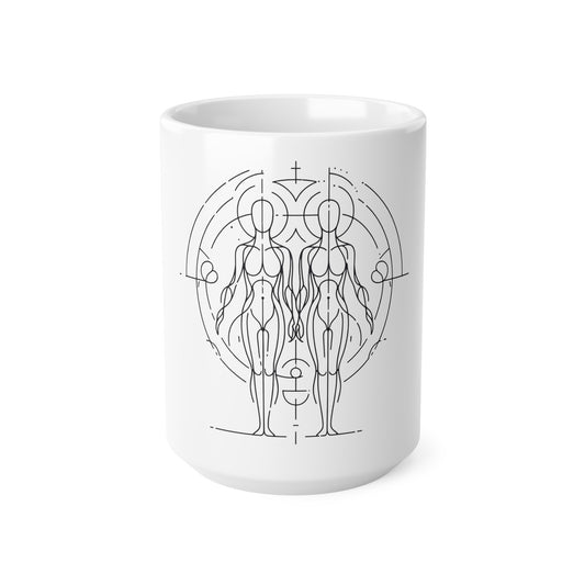 Zodiac Doodles - Gemini - Gemini Zodiac Doodles Mug - 53.30