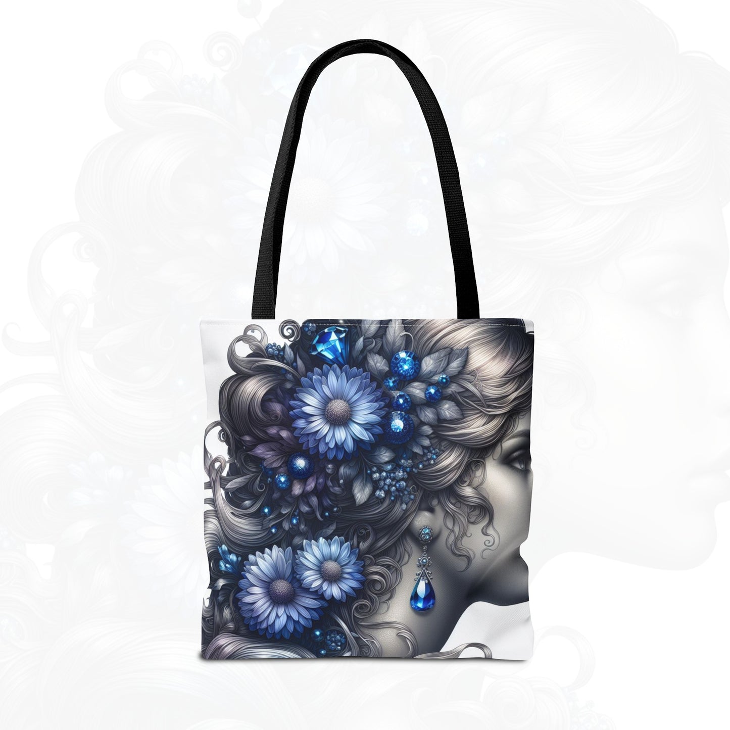 Astrological Blossoms and Crystals - Virgo - Pure Perfection Tote Bag - 50