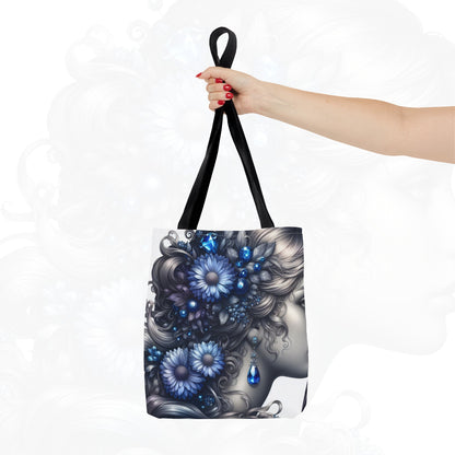 Astrological Blossoms and Crystals - Virgo - Pure Perfection Tote Bag - 50