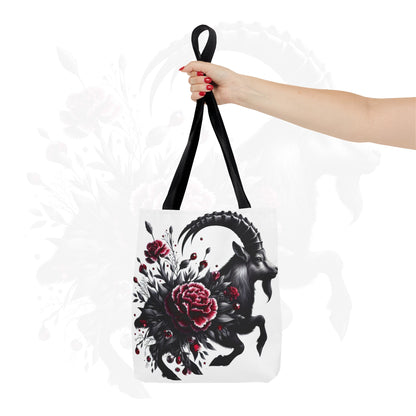Astrological Blossoms and Crystals - Capricorn - Visionary Insight Tote Bag - 50
