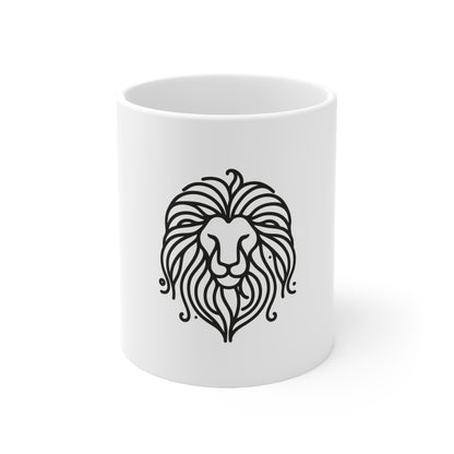 Astral Minimalism - Leo - Leo Astral Minimalism Mug - 53.10