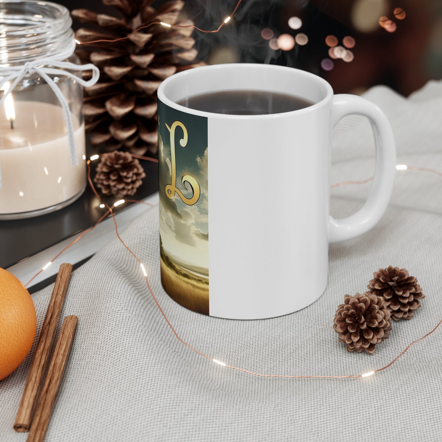 Cosmic Bloom - Leo - Leo Cosmic Bloom Mug - 30