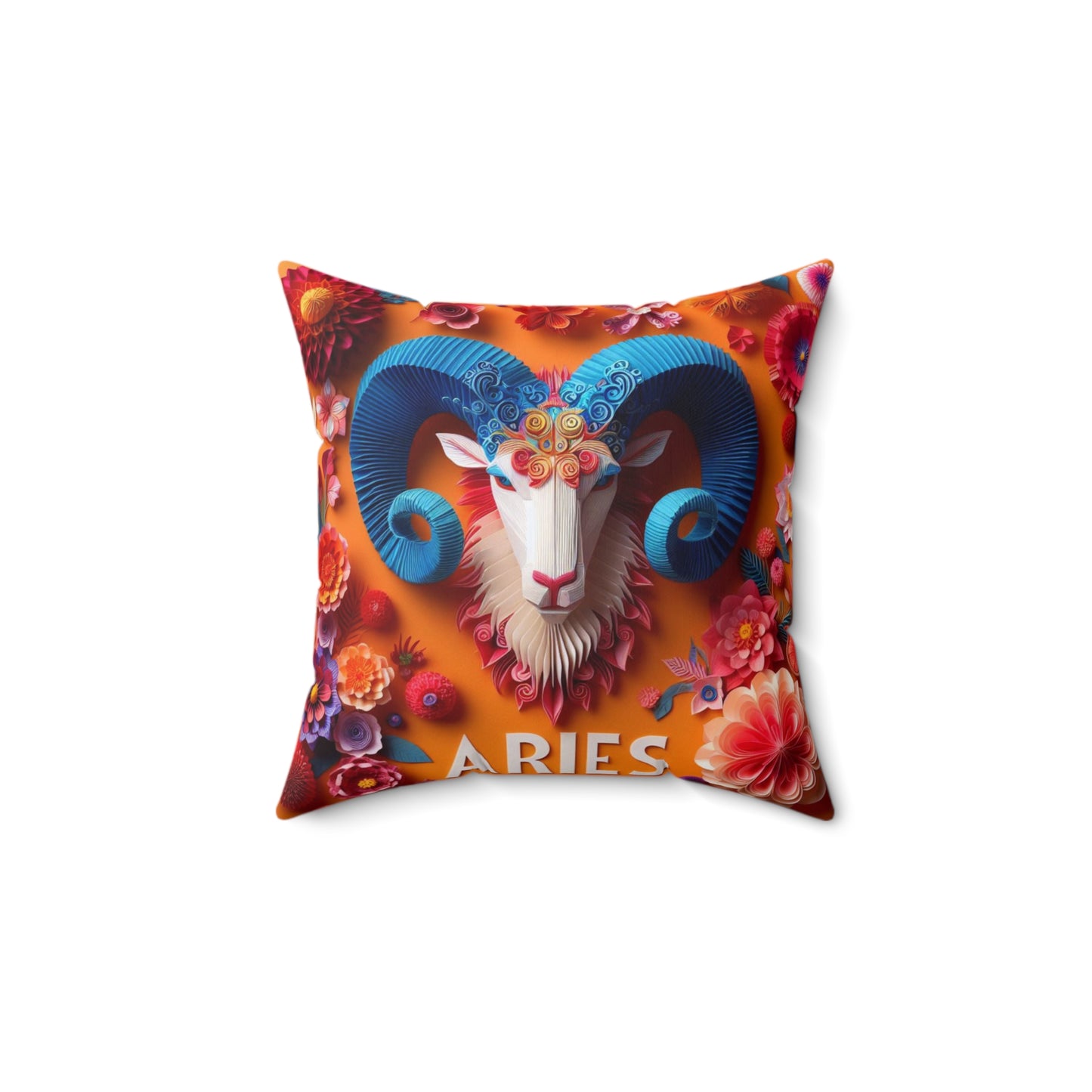 Quilled Zodiac - Aries - Aries Quilled Zodiac Pillow - 16