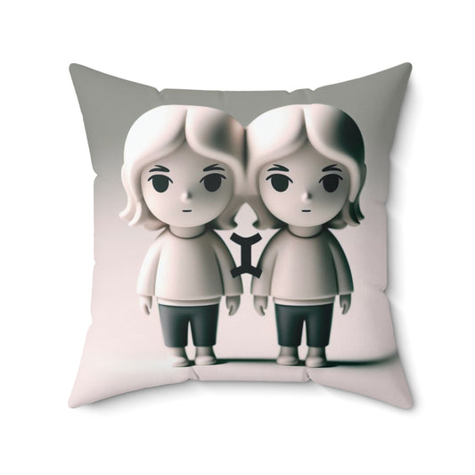 Modern Vinyl Zodiac - Gemini - Gemini Modern Vinyl Zodiac Pillow - 21
