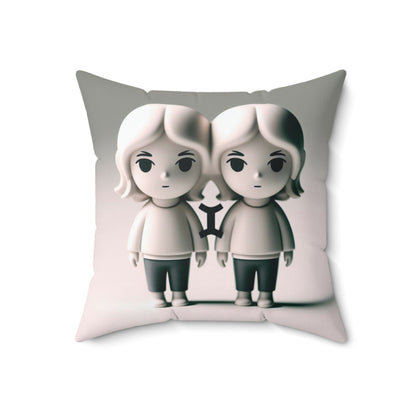 Modern Vinyl Zodiac - Gemini - Gemini Modern Vinyl Zodiac Pillow - 21