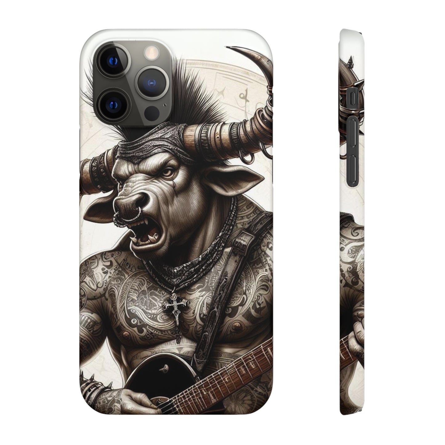 Bull’s Harmony Guitar Case : Taurus - The Zodiac Rock Edition - 45