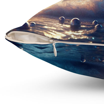 Ethereal Elegance - Aquarius - Aquarius Ethereal Elegance Pillow - 27.10