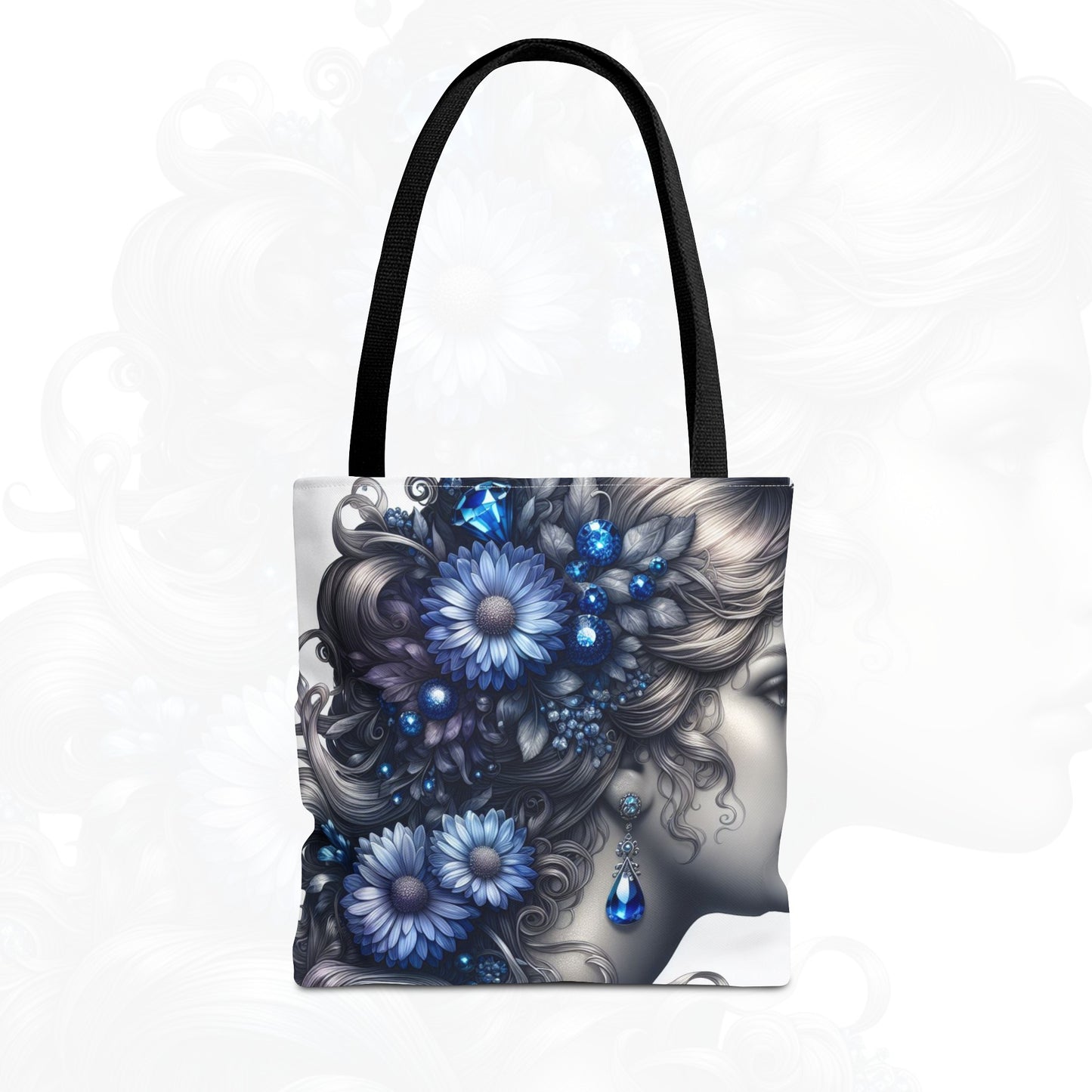 Astrological Blossoms and Crystals - Virgo - Pure Perfection Tote Bag - 50