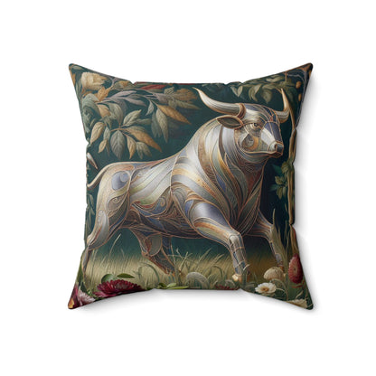 Majestic Ornamentals - Taurus - Taurus Majestic Ornamentals Pillow - 37.2