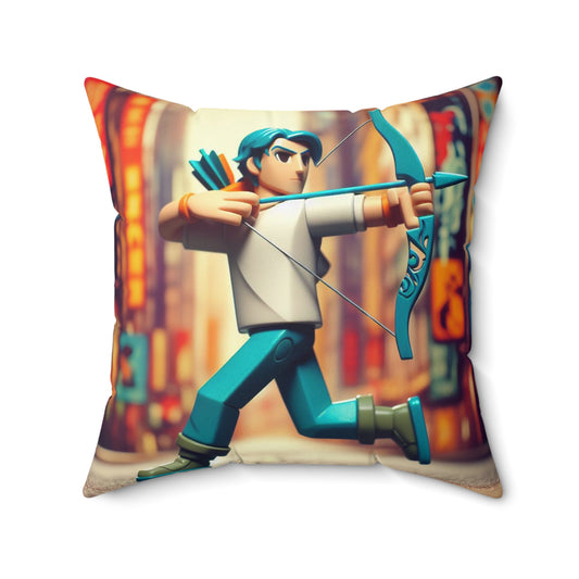 Urban Zodiac - Sagittarius - Sagittarius Urban Vinyl Pillow - 47