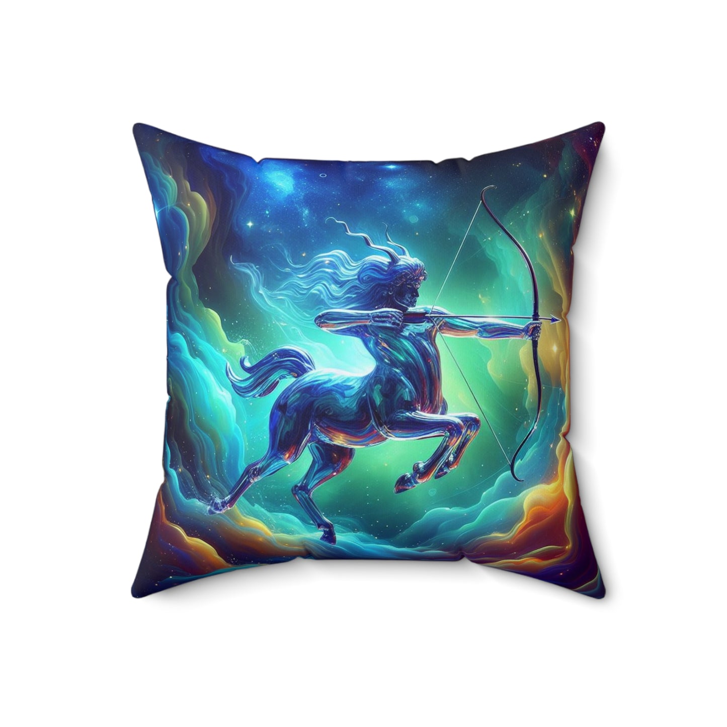 Ethereal Elegance - Sagittarius - Sagittarius Ethereal Elegance Pillow - 27.10