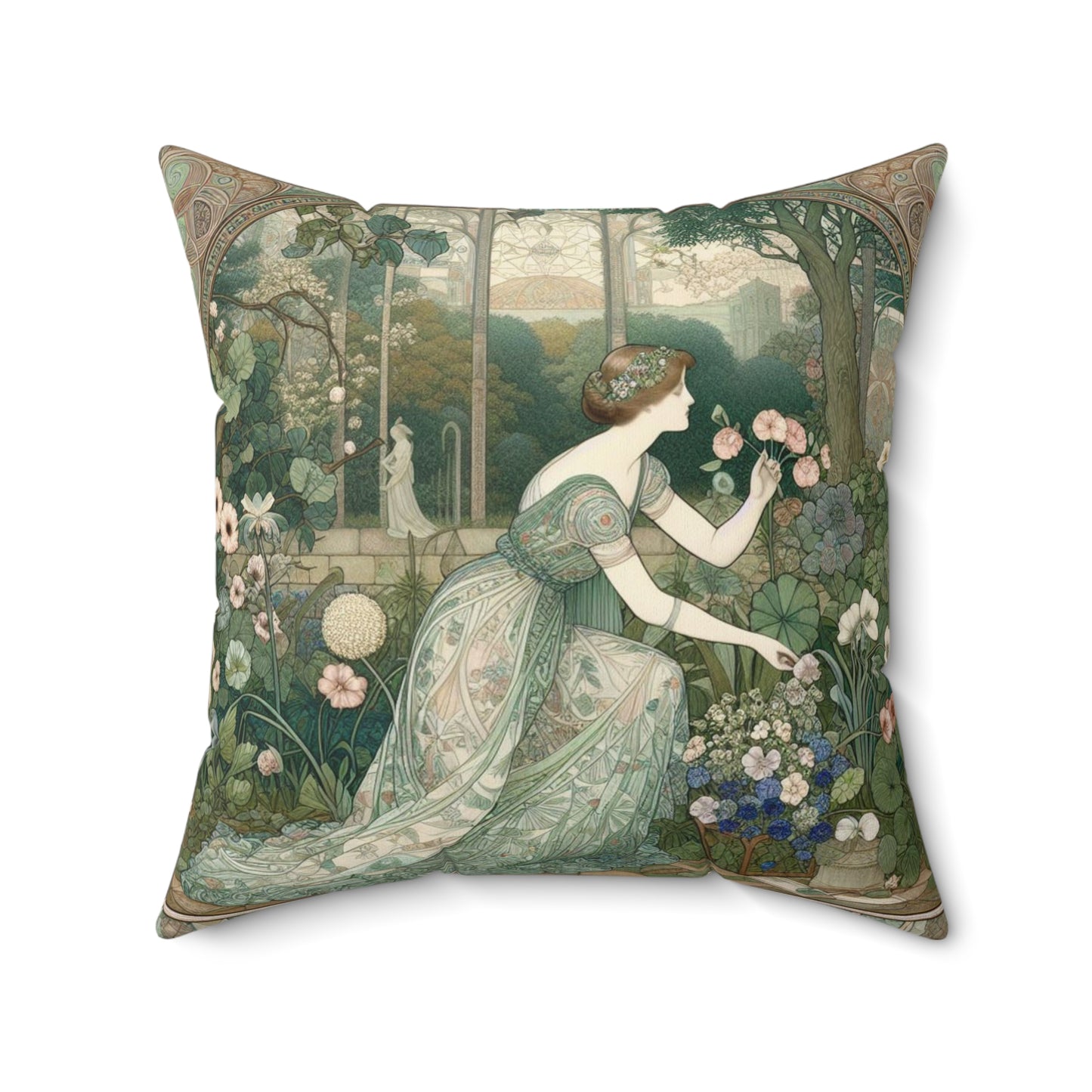 Majestic Ornamentals - Virgo - Virgo Majestic Ornamentals Pillow - 37.2