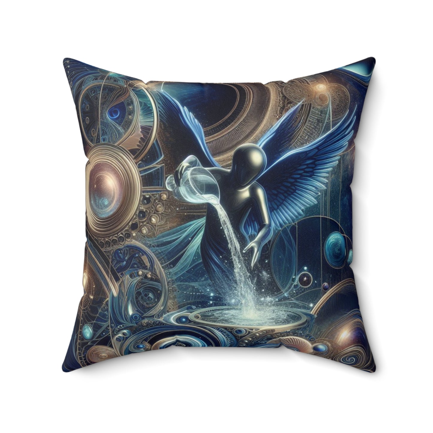 Majestic Ornamentals - Aquarius - Aquarius Majestic Ornamentals Pillow - 37.2