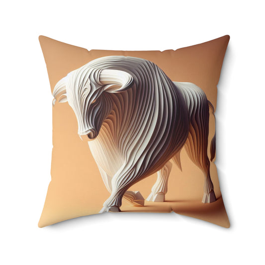 Papercraft Zodiac - Taurus - Taurus Papercraft Zodiac Pillow - 11