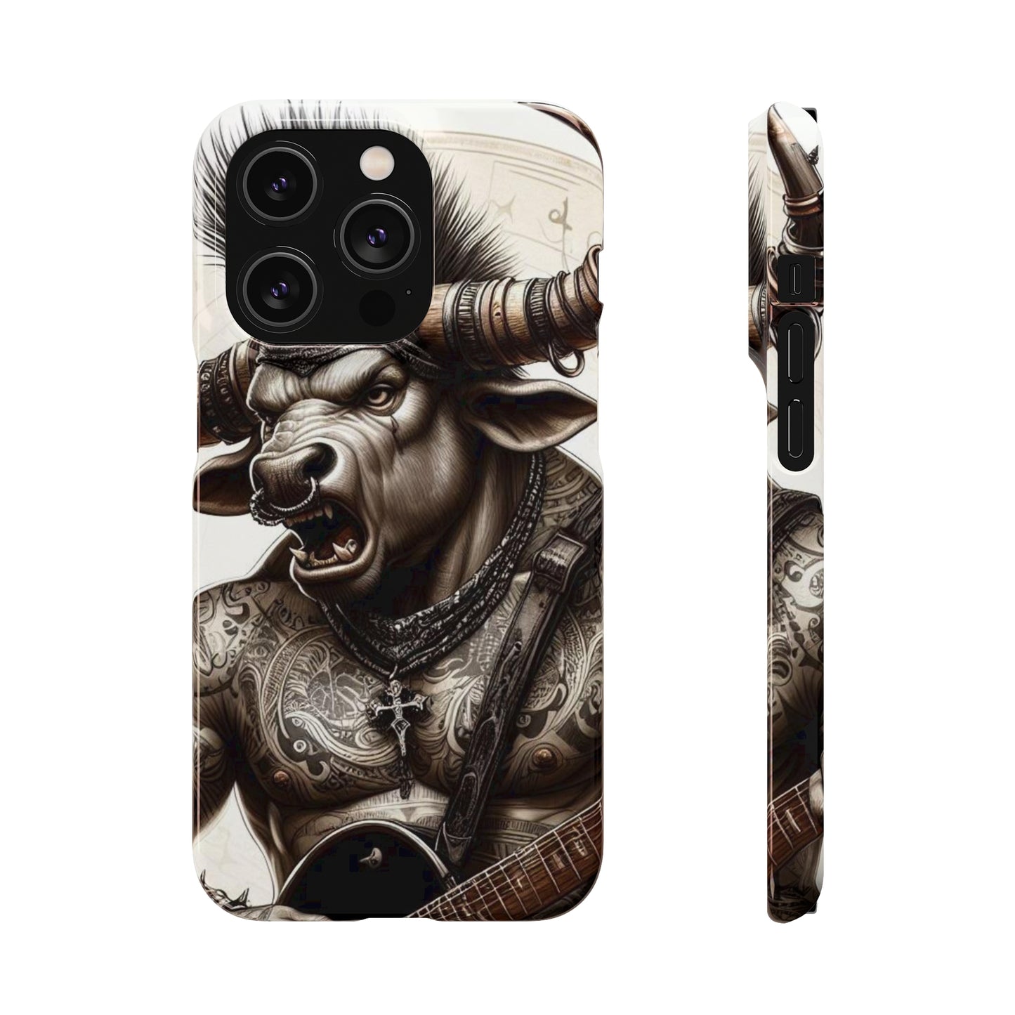 Bull’s Harmony Guitar Case : Taurus - The Zodiac Rock Edition - 45