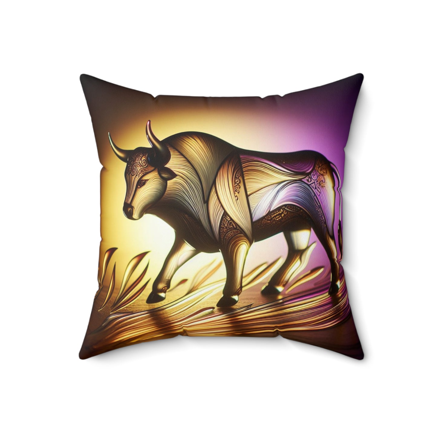 Ethereal Elegance - Taurus - Taurus Ethereal Elegance Pillow - 27.10