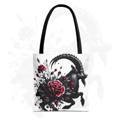Astrological Blossoms and Crystals - Capricorn - Visionary Insight Tote Bag - 50