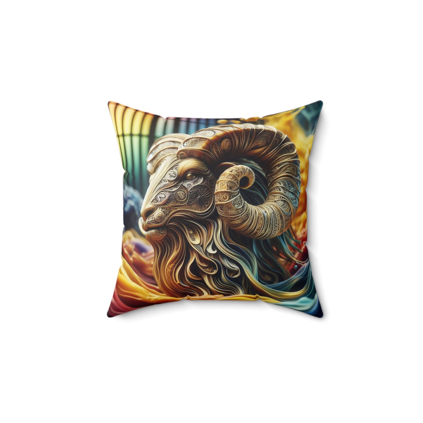 Ethereal Elegance - Aries - Aries Ethereal Elegance Pillow - 27.10